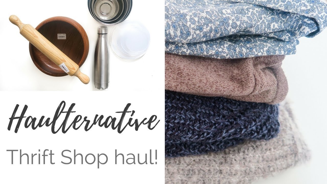 HAULTERNATIVE | Try on | Thrift Store/Charity Shop Haul
