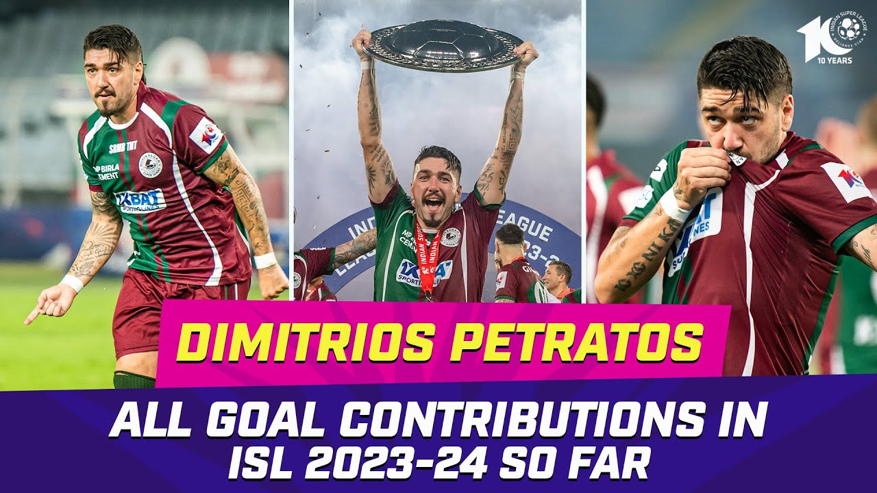 Destructive Dimi 💥 | All Goal Contributions of Dimitrios Petratos | ISL 2023-24
