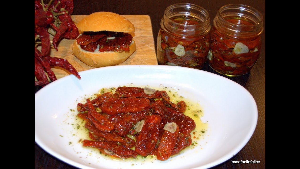 Pomodori secchi sottolio