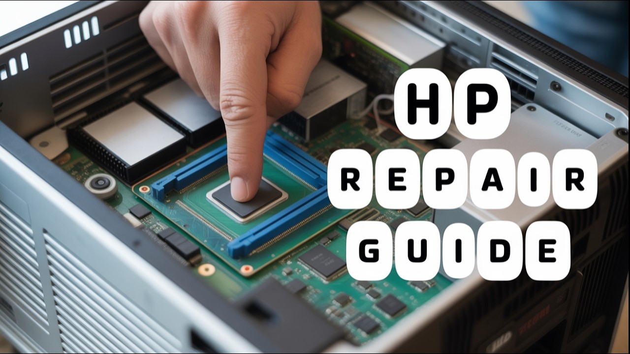 Repair Guide: HP Desktop That Won't Turn On, Freezes Or is Turning On Then Off