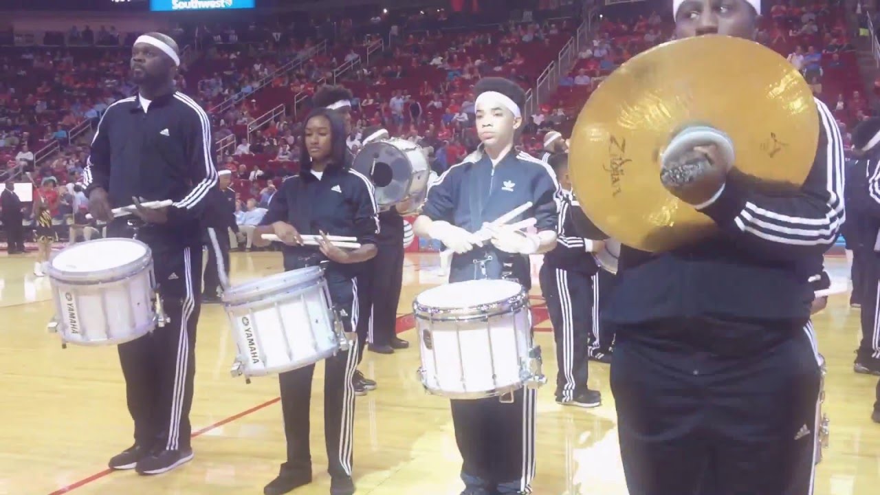 Marching Thunder Drumline @ Rockets vs Suns