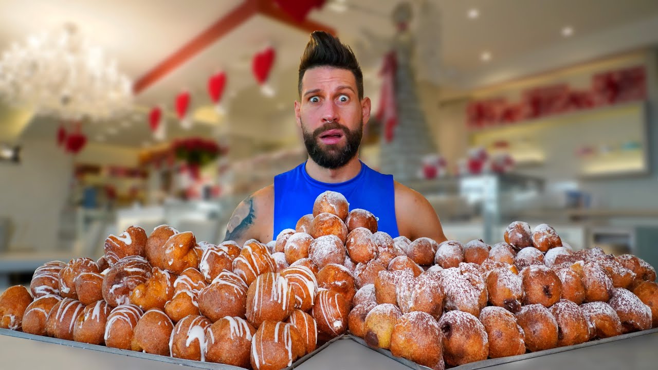 HO SEGNATO UN GUINNESS RECORD - All You Can Eat Frittelle di Carnevale Challenge | THOMAS HUNGRY