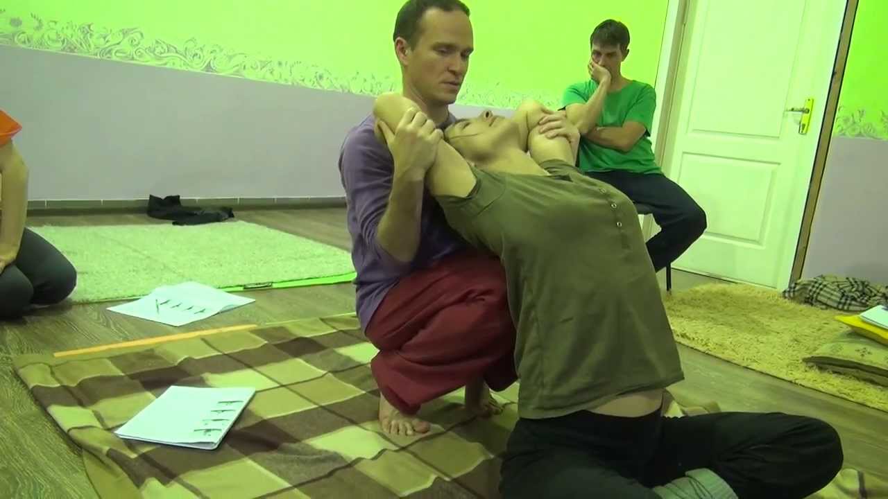 Thai Massage 2.0 course, sitting position / Курс Тайского Массажа 2.0, Работа в положении сидя