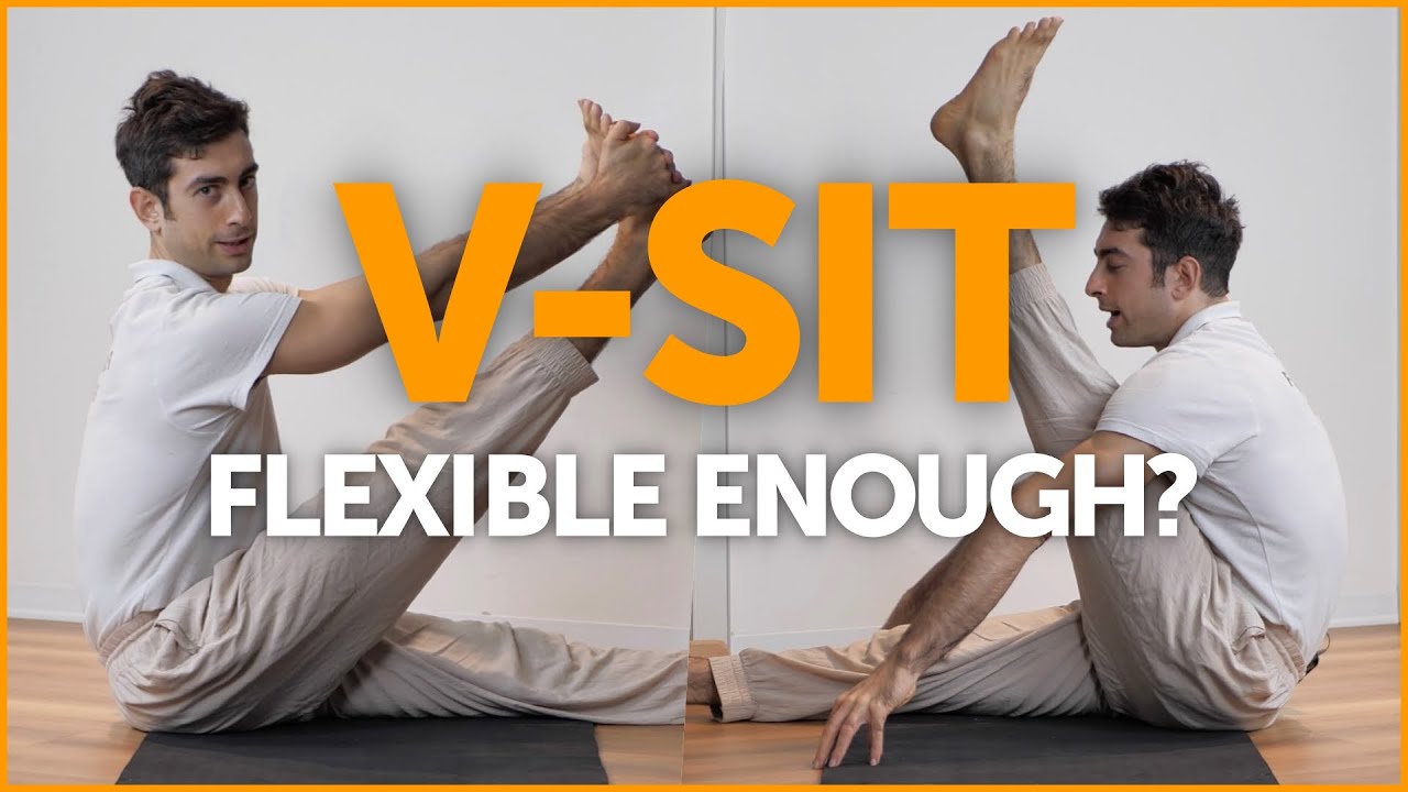 V-Sit Tutorial: Measure your Hamstrings Passive and Active Flexibility