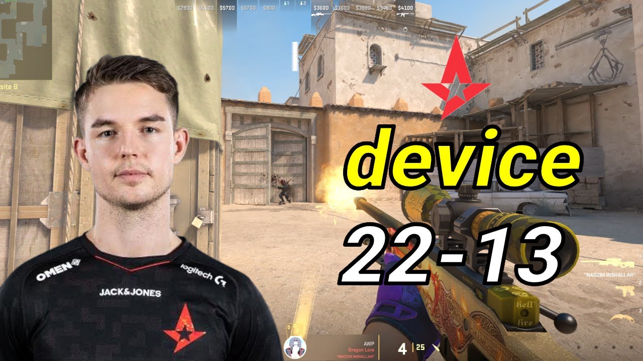 CS2 Astralis device POV Faceit Dust2 (22-13) | 24/06/11 #cs2 #demo