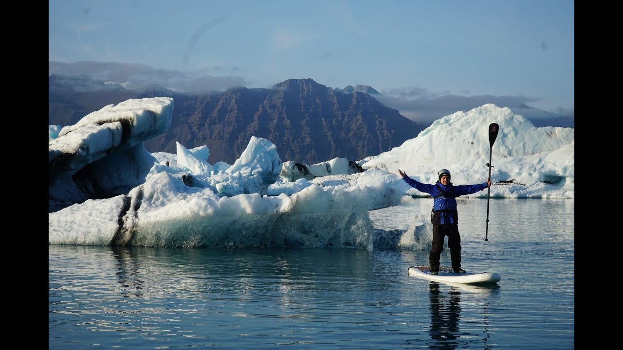 Glacier Lagoon - SUP Expedition with Arctic Surfers