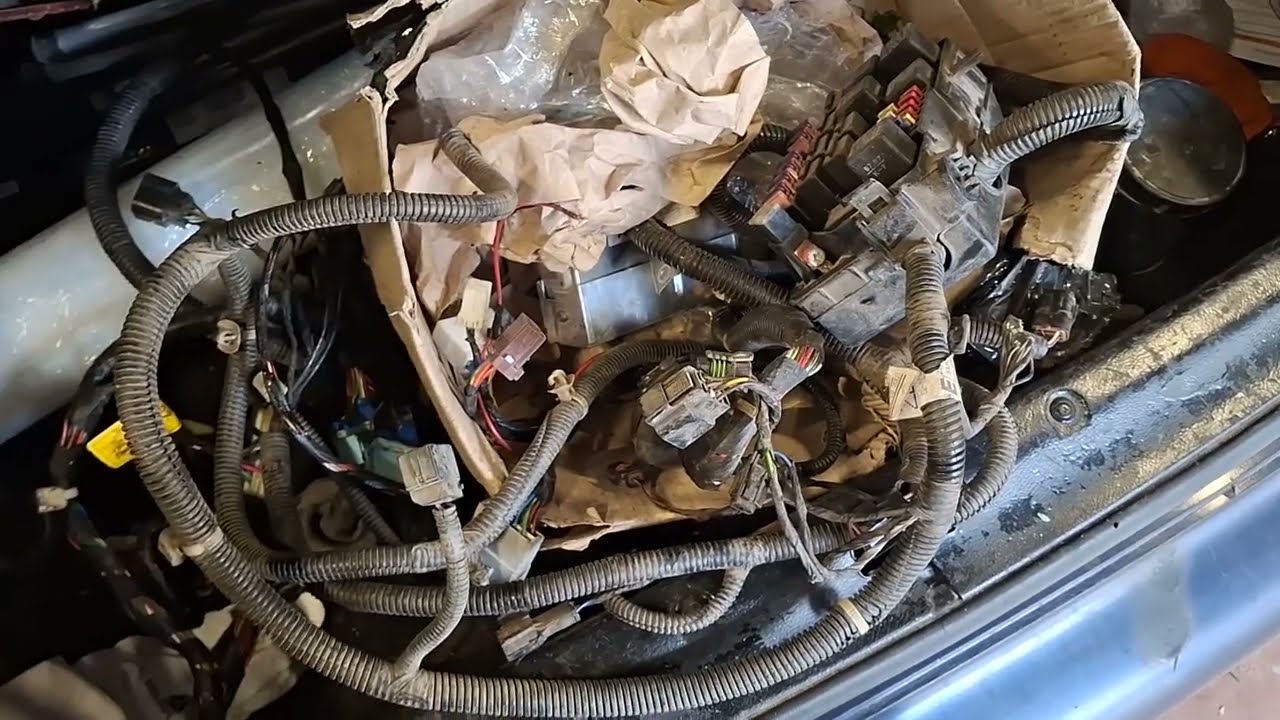 Кондиционер Daewoo Lanos, делаем проводку.