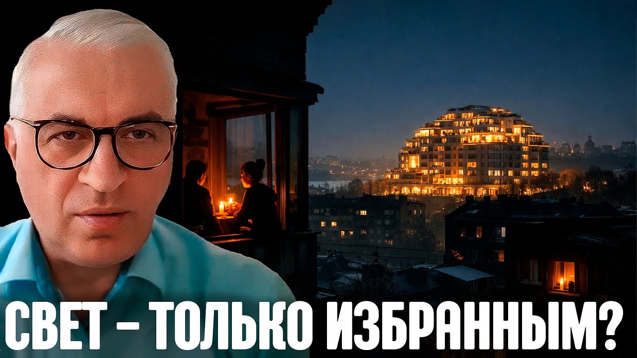 Дудкин: Почему Киев тонет во тьме, а элита купается в свете?
