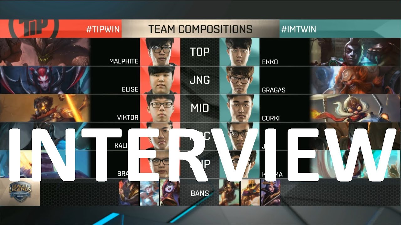 Procxin / Reignover TIP vs IMT Post Game Interview