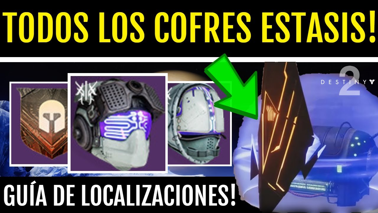 Destiny 2 - Localización de Todos los Cofres Estasis! Cómo Conseguir la Armadura de Europa!