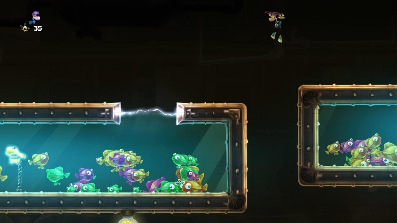 Rayman Legends-Pałac z głębin