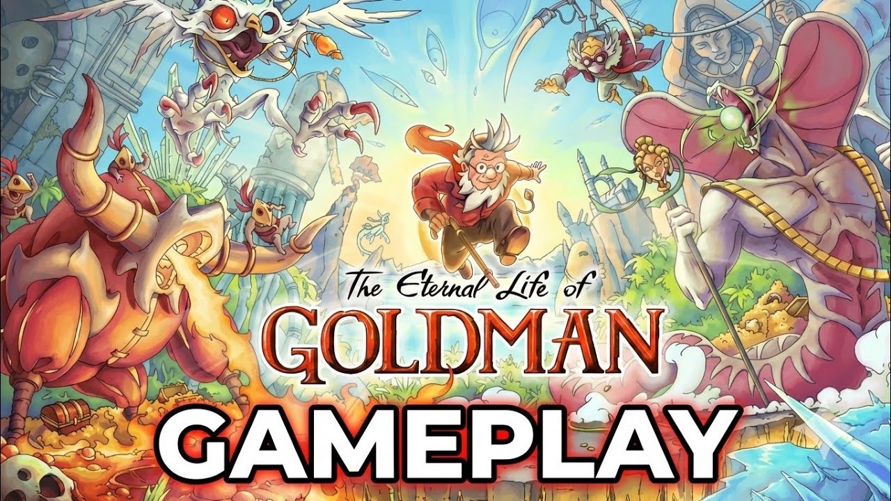 The Eternal Life Of Goldman Demo - First Few Minutes Gameplay