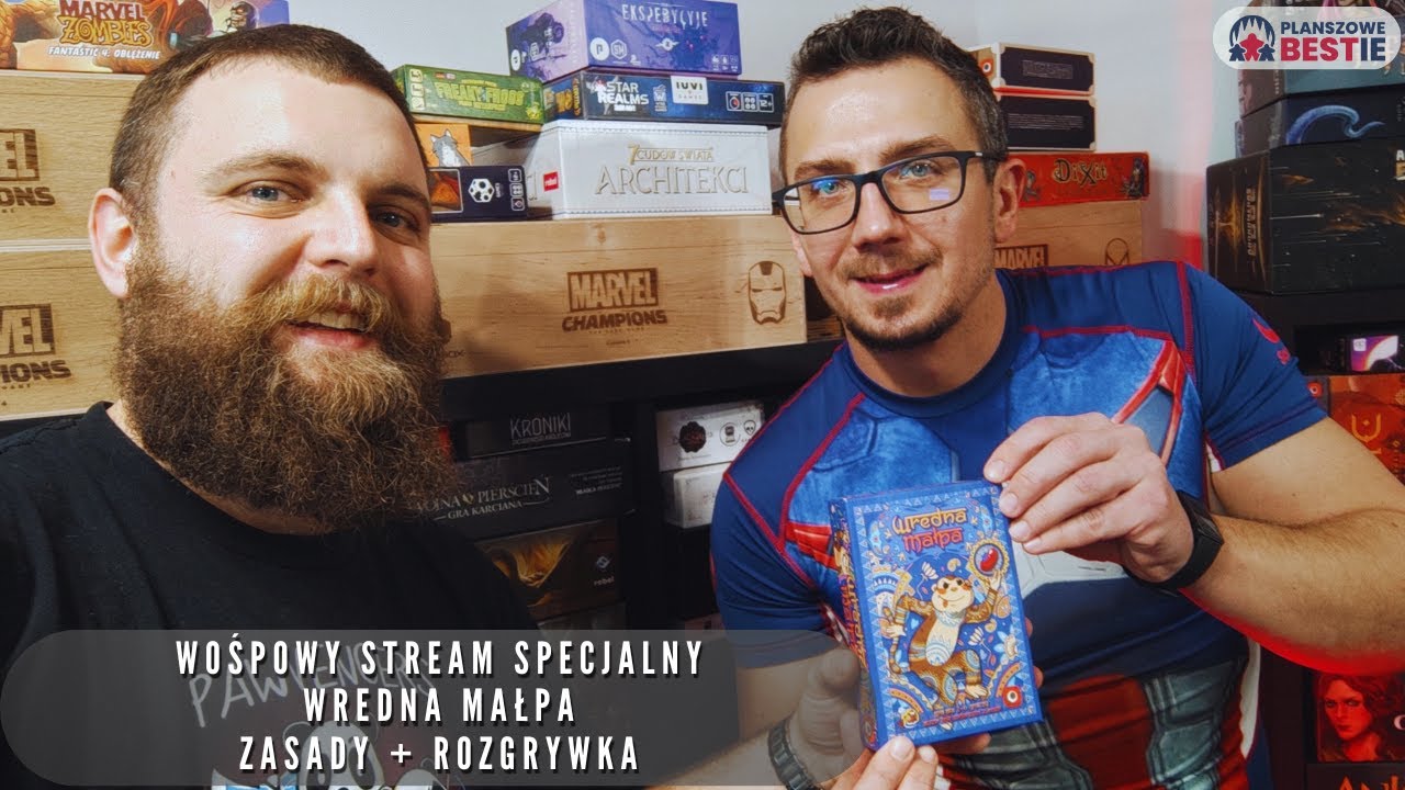 Planszowe Bestie #501 - Wredna Małpa - Zasady, gameplay, recenzja  - 26.01.2025