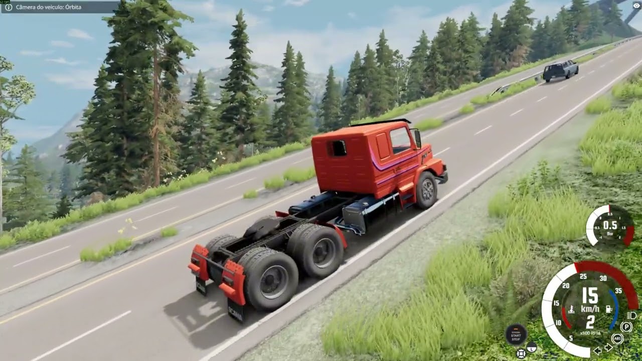SCANIA 113 NÃO AGUENTOU A PRESSÃO BEAMNG.DRIVE