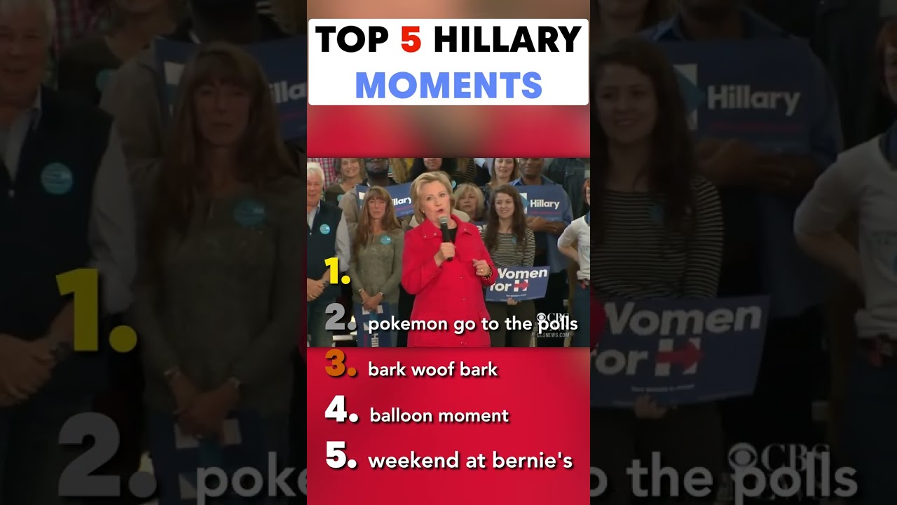 Hillary Clinton's Most HUMILIATING Moments 😳