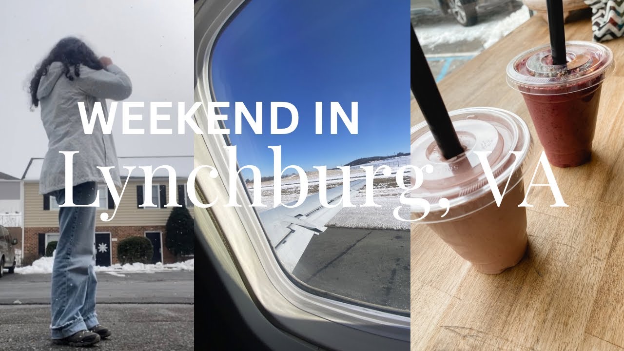 Weekend in Lynchburg, Virginia | Travel, Coffee & Seeing Snow for the First Time!