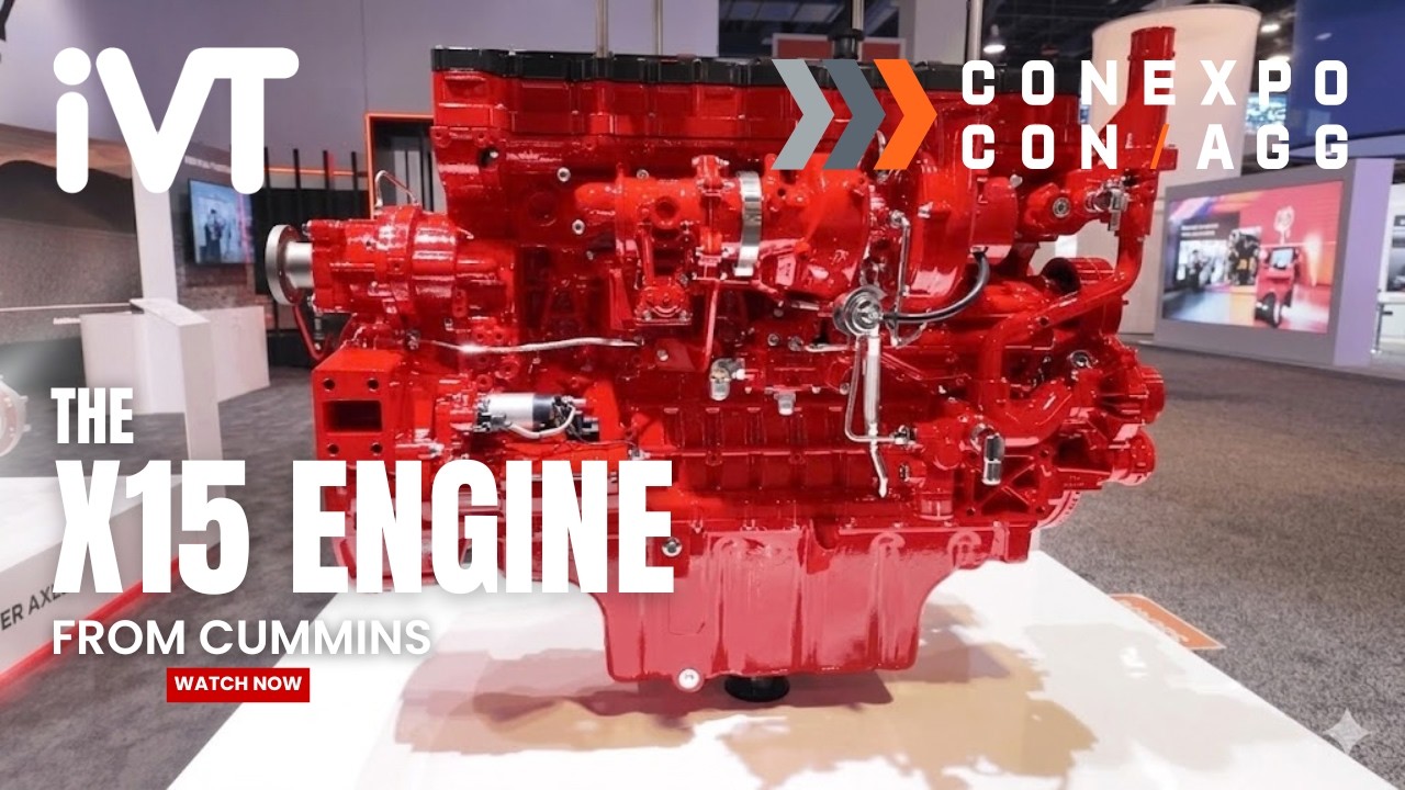 CONEXPO: Cummins' new X15 – a 700hp 15-litre engine