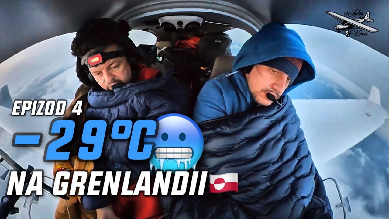 -29°C 🥶 nad Grenlandią 🇬🇱 Na DA40 ✈️Przez Atlantyk 🌎Oceanic Clearance 🗺️ E04 🛫dct Narsarsuaq🌊
