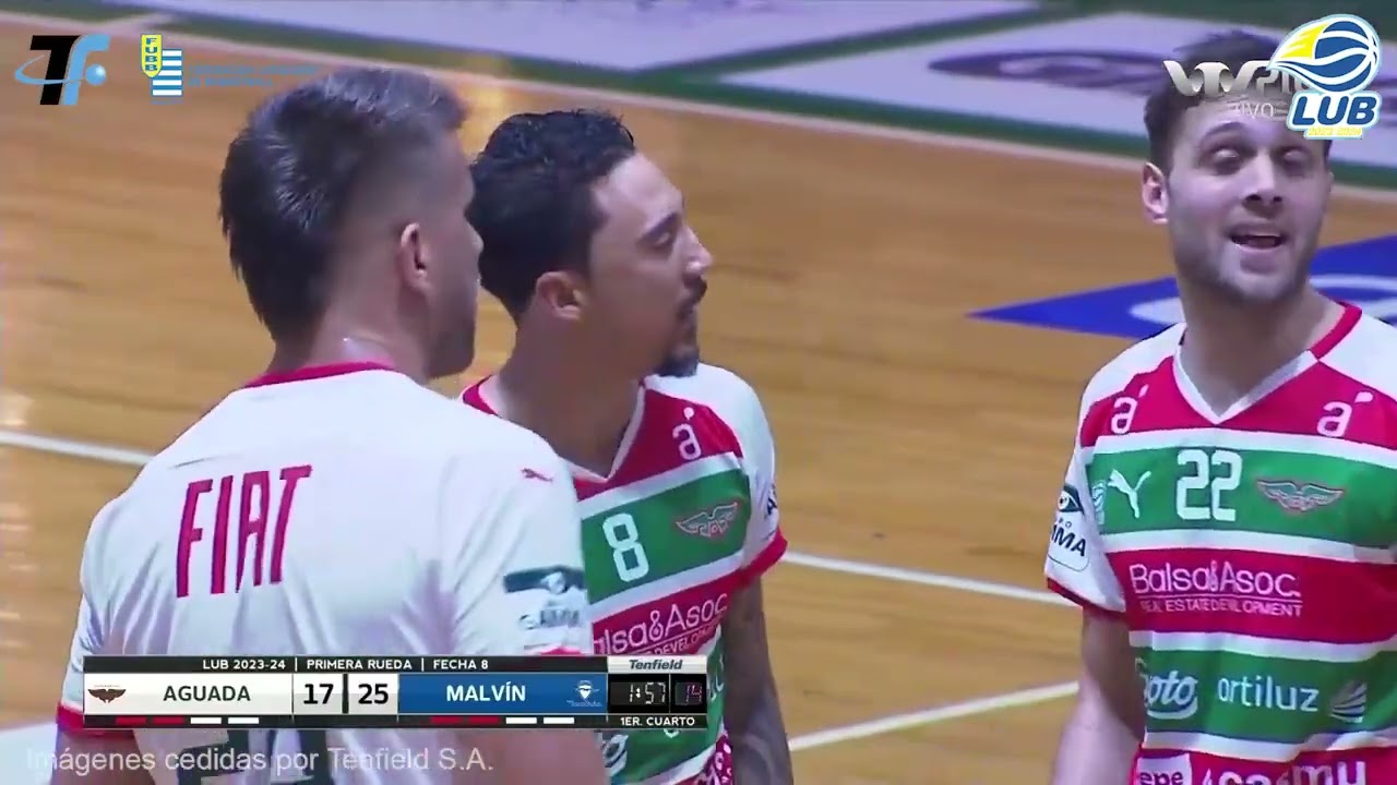 LUB 2023 24 Fecha 8: Aguada 87 vs 85 Malvin
