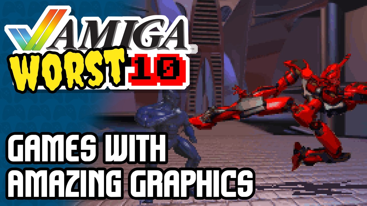 10 худших игр для Amiga | Игры с потрясающей графикой #рейтинг