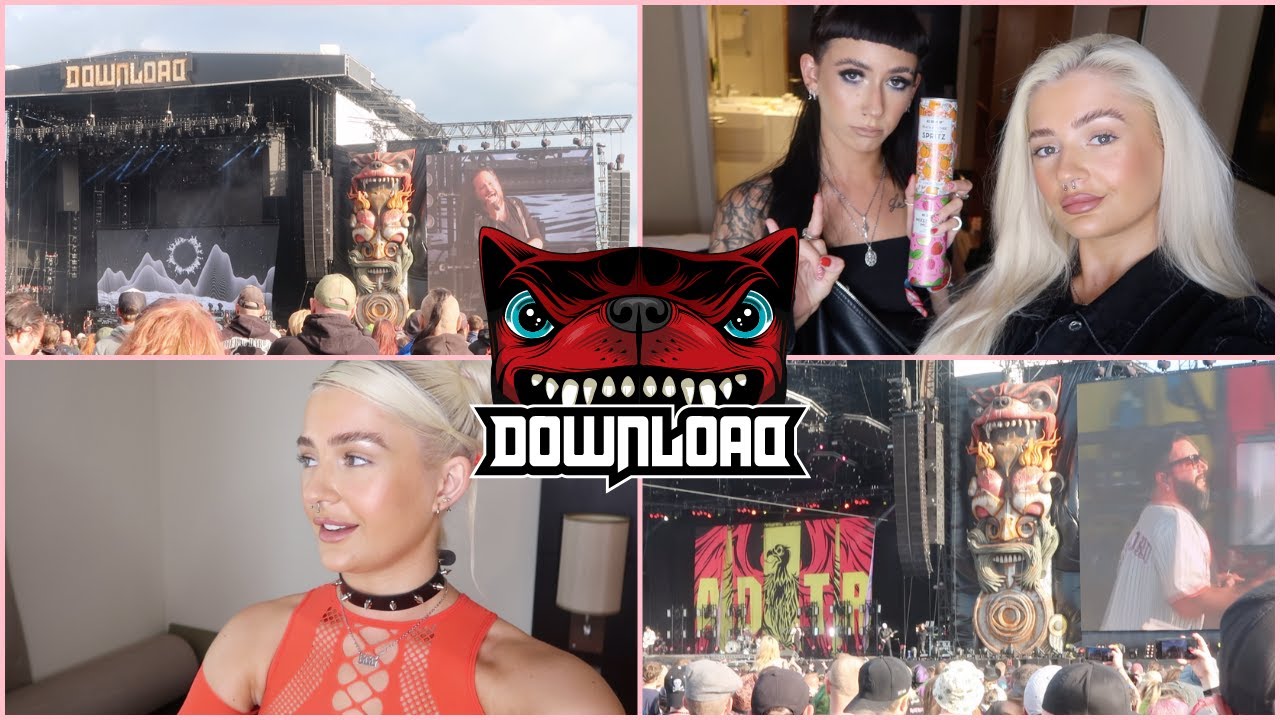 COME TO DOWNLOAD FESTIVAL 2022 WITH ME | Chia