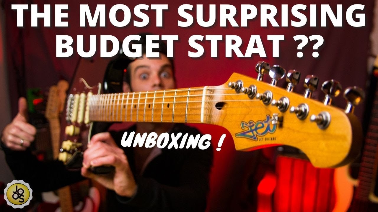 UNBOXING, First Impressions & Sound Test !! | JET Guitars JS-300, the Affordable Stratocaster
