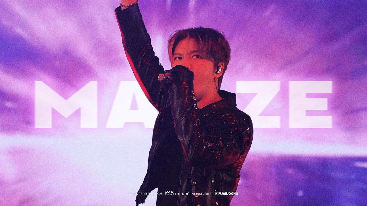 260125 MAZE 김재중 @ 2026 KIM JAE JOONG J-Party Asia Tour Fan Concert 