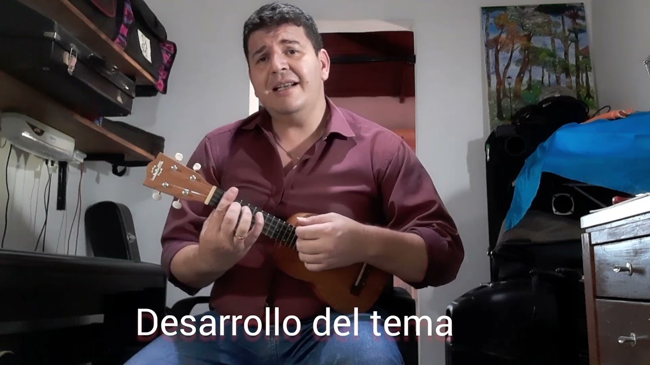 tutorial como tocar zamba para olvidar en el ukelele