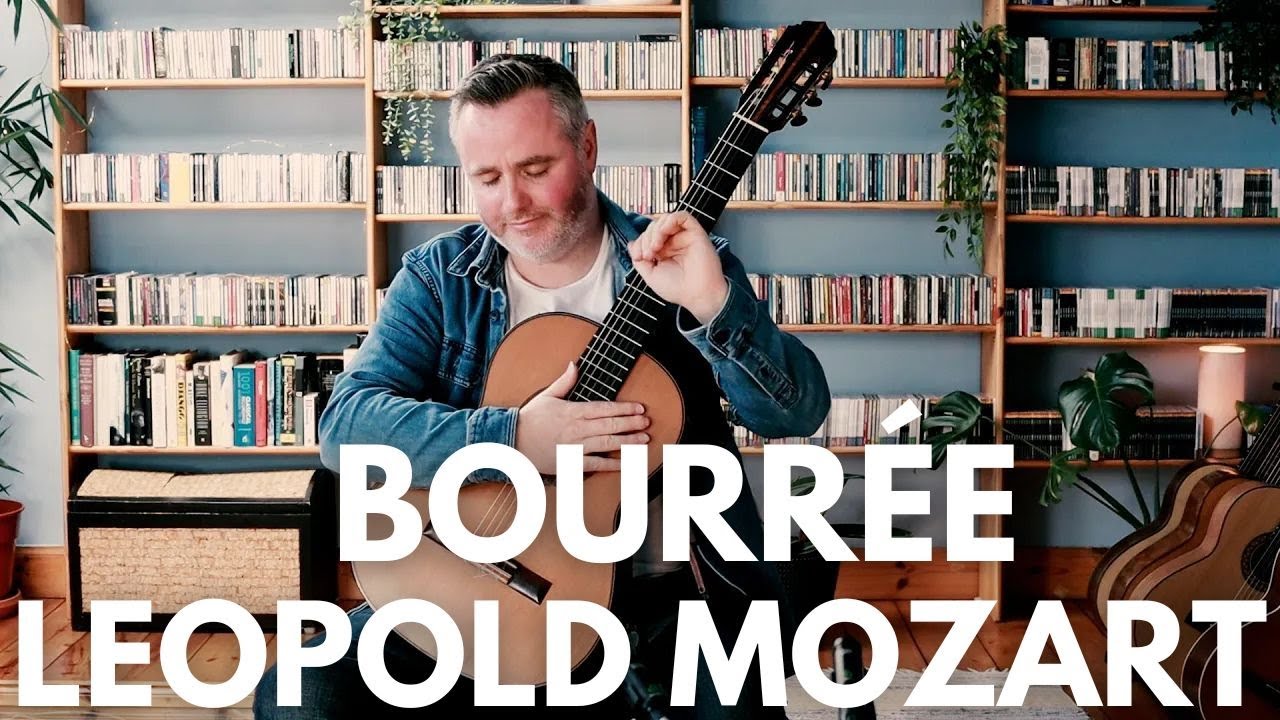 Bourrée by Leopold Mozart. Matthew McAllister (Guitar).