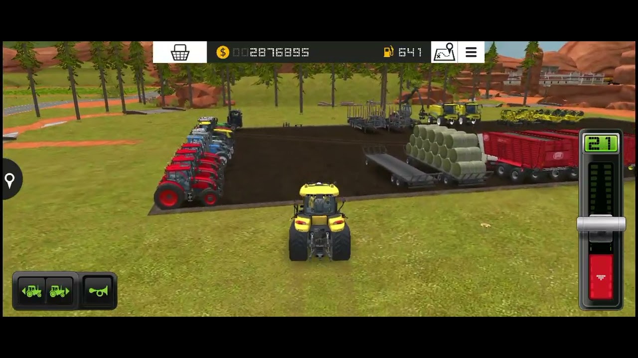 Tomei a decisão de comprar o tractor mais potente de FS 18, o Brutus