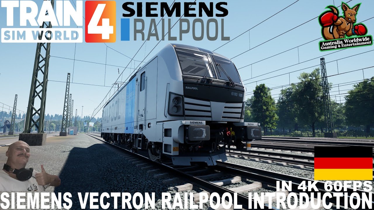 Siemens Vectron Railpool Introduction : Train Sim World 4
