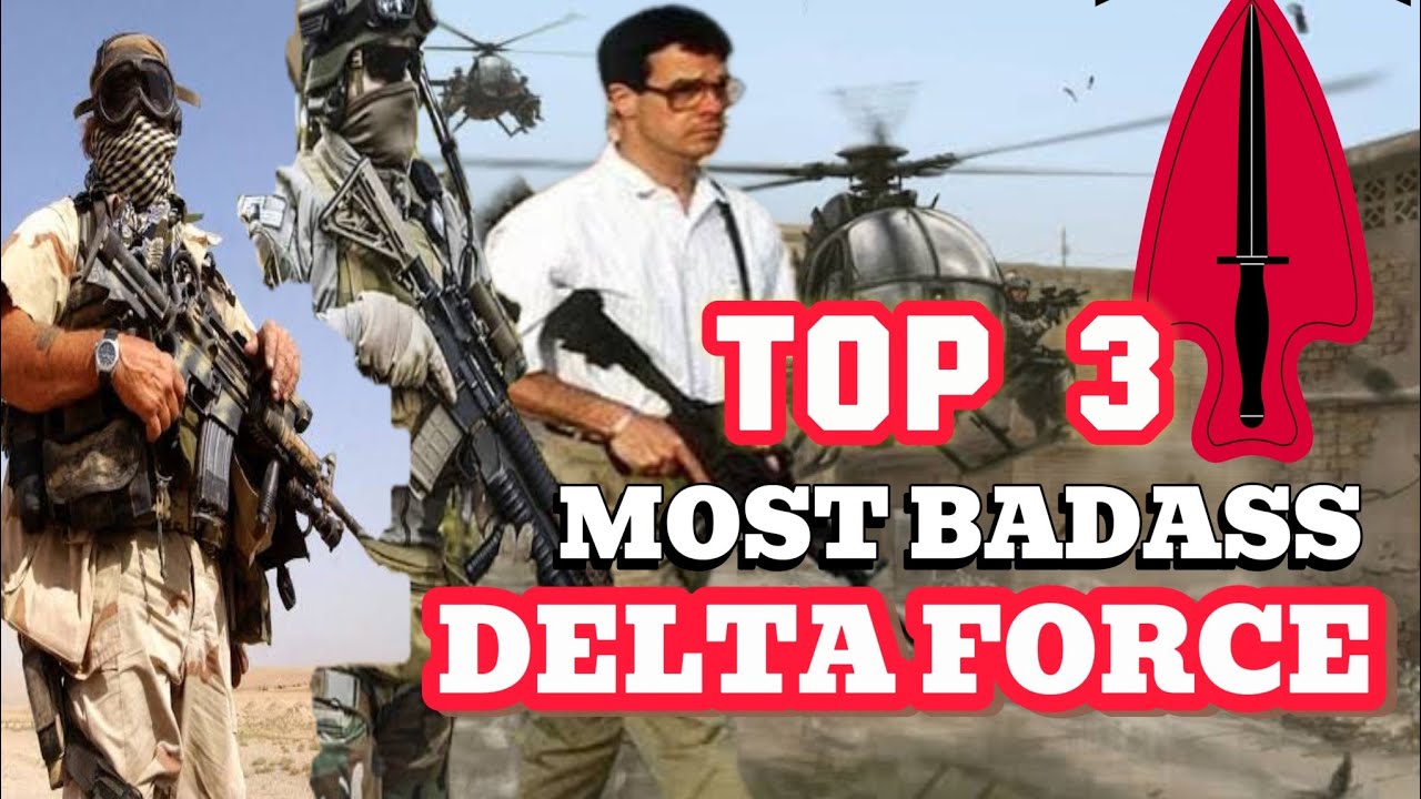 TOP 3 MOST BADASS: Delta force operators You Should know #us #usmc #usnavyseals #specialforces #uk