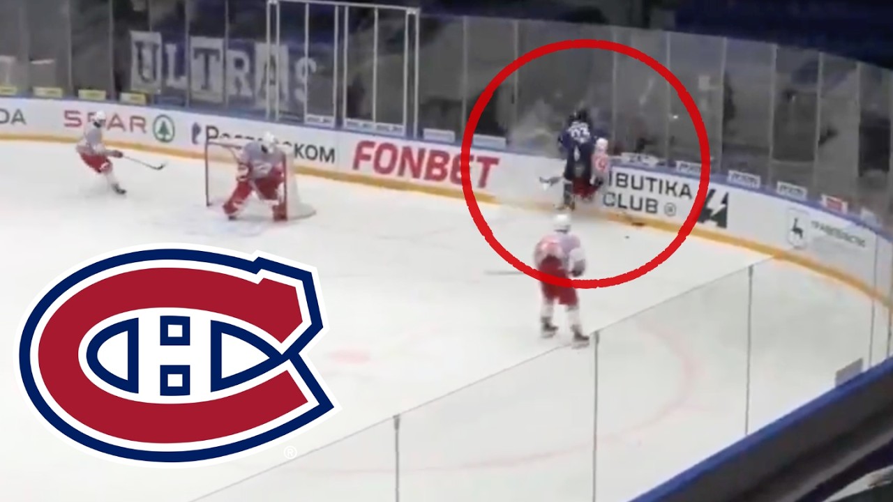 THE BIGGEST Gleb Pugachyov HITS | Welcome to the Montreal Canadiens