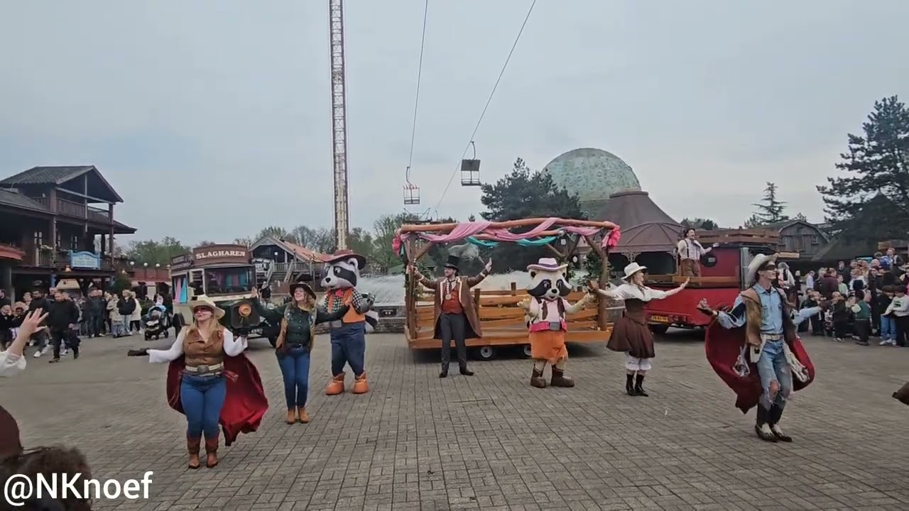Spring parade attractiepark slagharen 21-04-2025