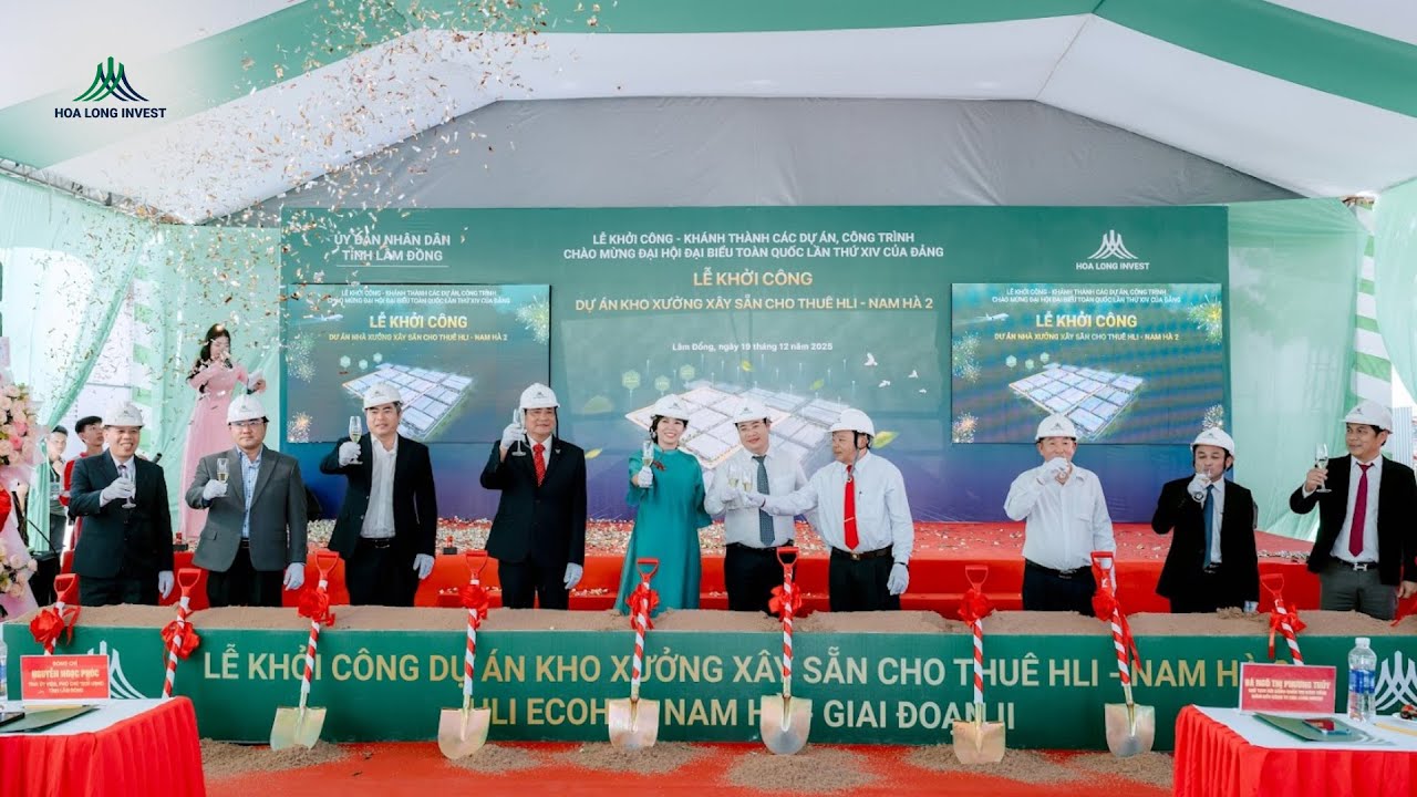 KHÁNH THÀNH GĐ1 – KHỞI CÔNG GĐ2: HLI ECOHUB NAM HÀ SẴN SÀNG ĐÓN FDI