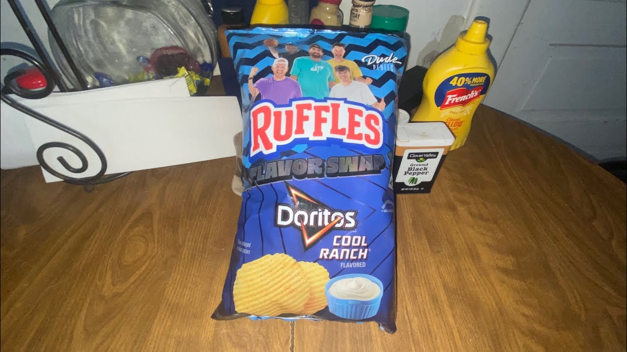 New Ruffles Flavor Swap Doritos Cool Ranch Flavor Review