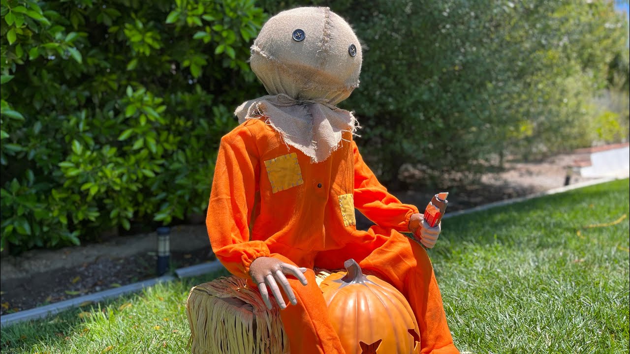 NEW 2025 spirit Halloween TRICK R’ TREAT SAM ANIMATRONIC unboxing/setup