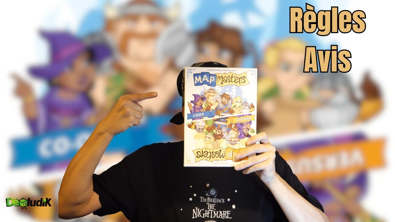 Map Masters  |  Le Donjon à Dessiner  |  Règles Complètes + Avis  |  Captain Games