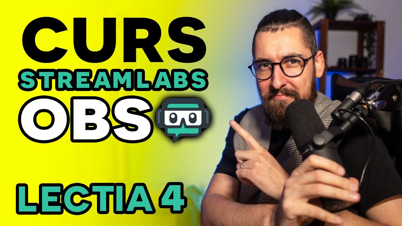Cum sa controlezi usor un LIVE si echipamente necesare - Tutorial gratuit Streamlabs OBS Romana