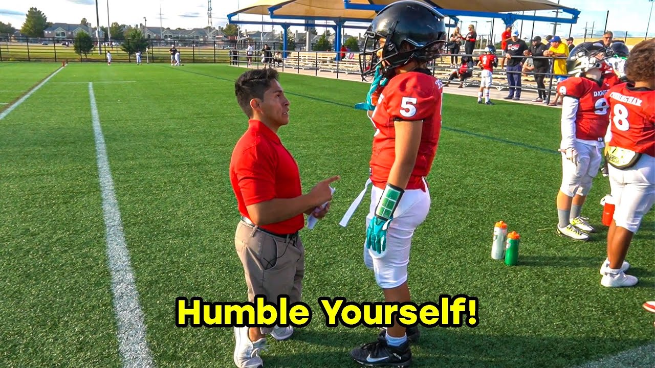 Coaching Baby Gronk!