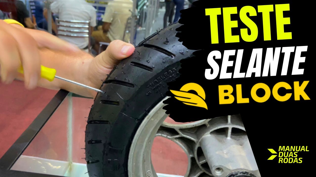 Teste Selante de pneu Block