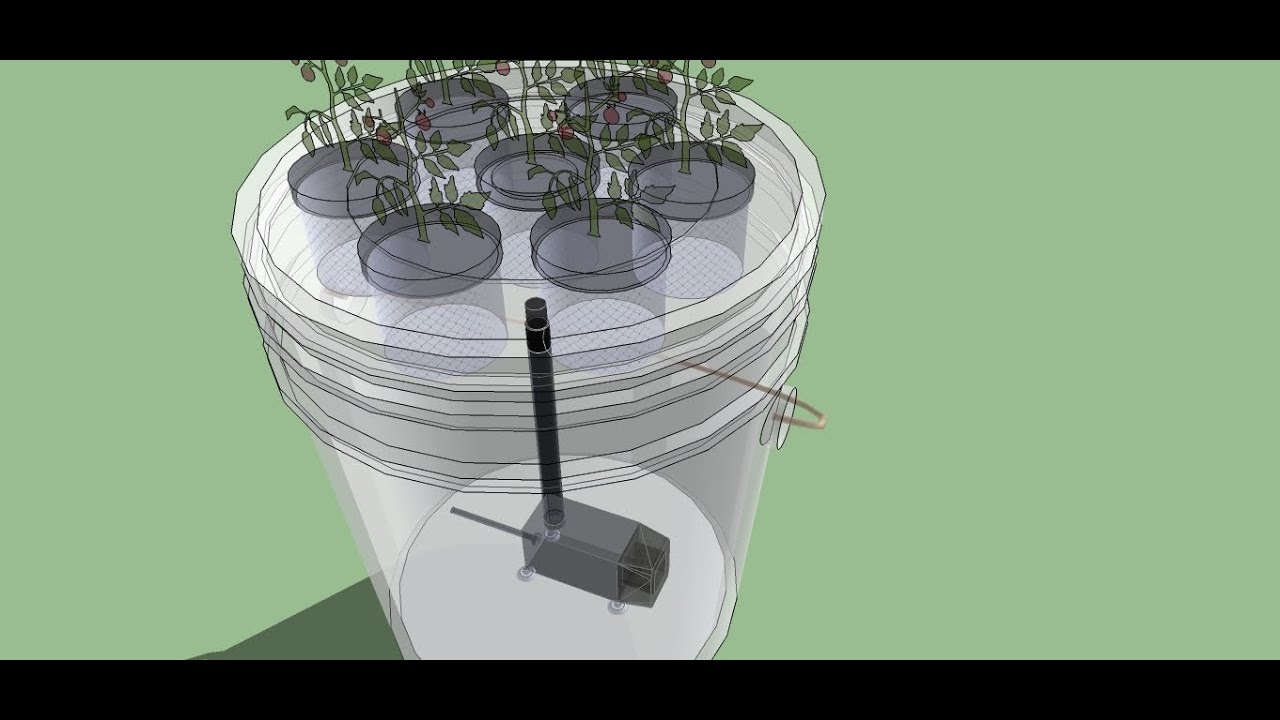5 Gallon Bucket Aeroponics - The easiest aeroponics system to build - Full Class HD