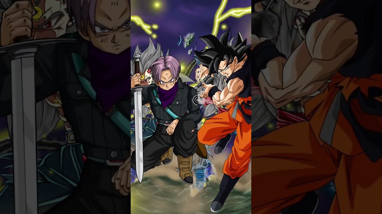 Trunks AF vs Goku cc