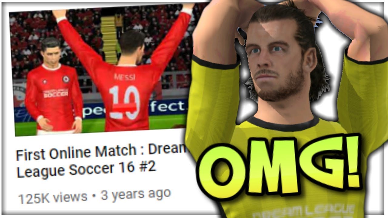 Reacting To My First Online Match In Dream Legaue Soccer *CRINGE*