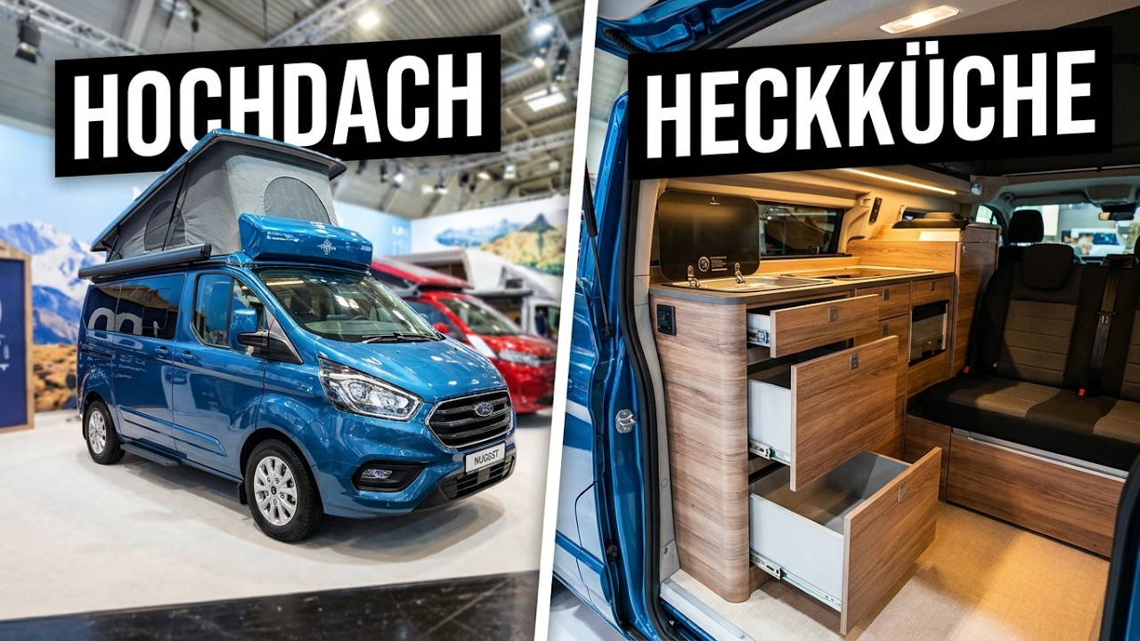 Der neue Ford Nugget Westfalia 2026 mit Hochdach - klein & wendig mit Heckküche