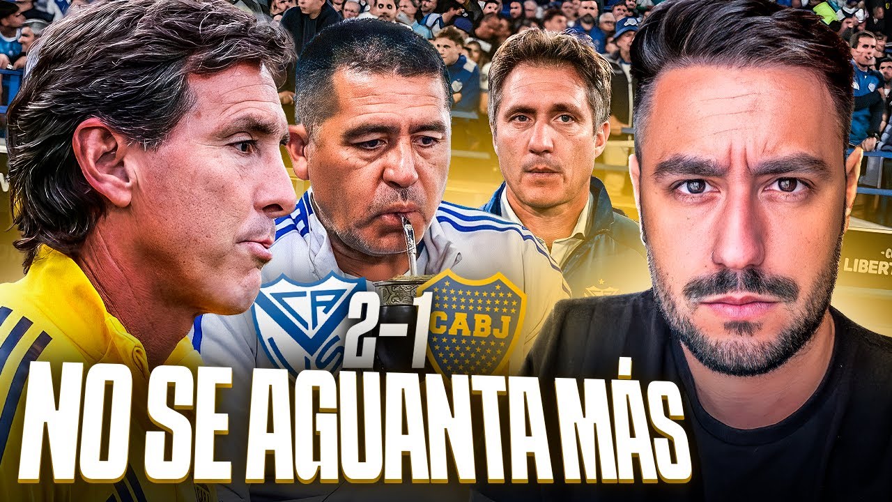 BOCA ES UN DESASTRE | Vélez 2 vs 1 Boca | REACCIÓN GENOVART