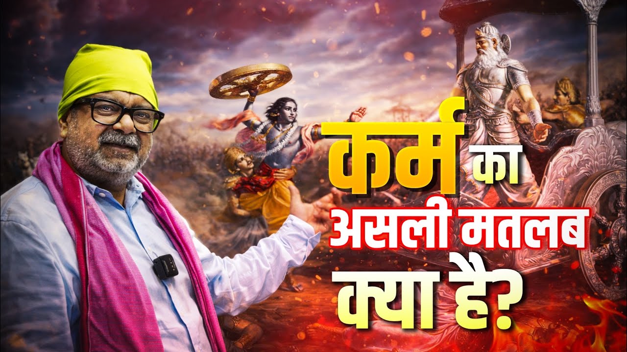 कर्म का असली मतलब क्या है? | avadh ojha sir 