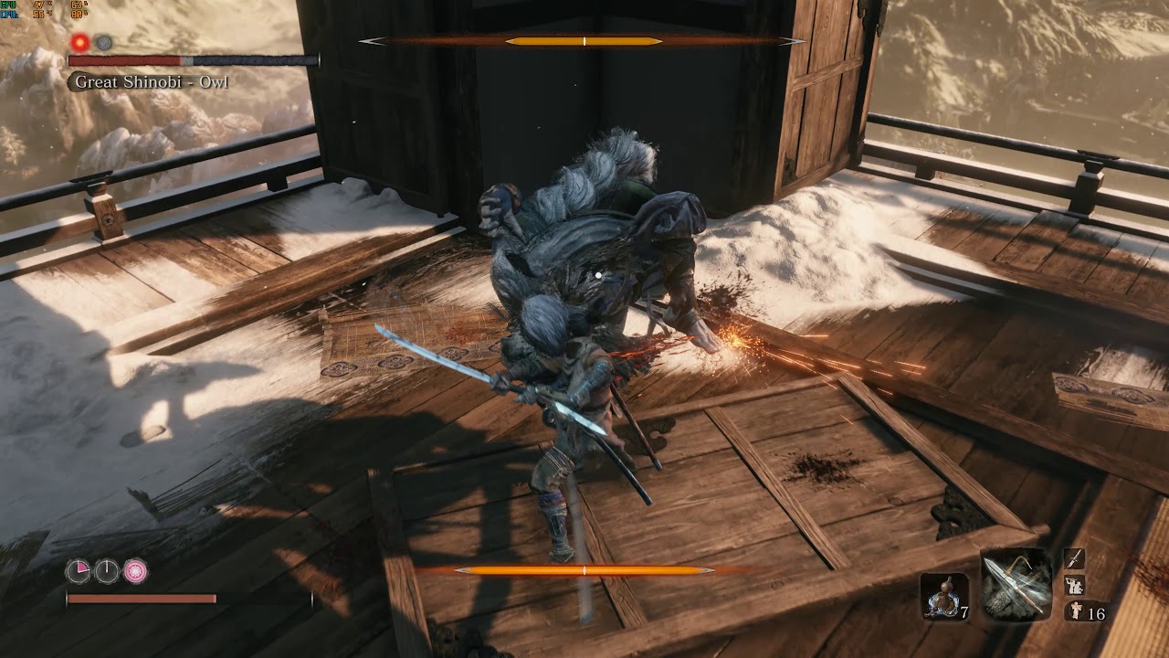 [PC/1440p] Sekiro: Owl Boss Fight