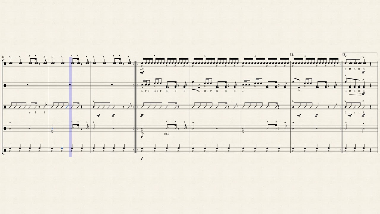 Drumline Groove