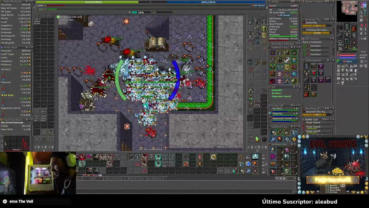 VOD Twitch EK 1090 - Fire Library 11kk Raw